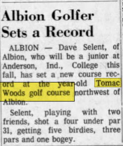 Tomac Woods Golf Course - Jul 13 1965 Article (newer photo)